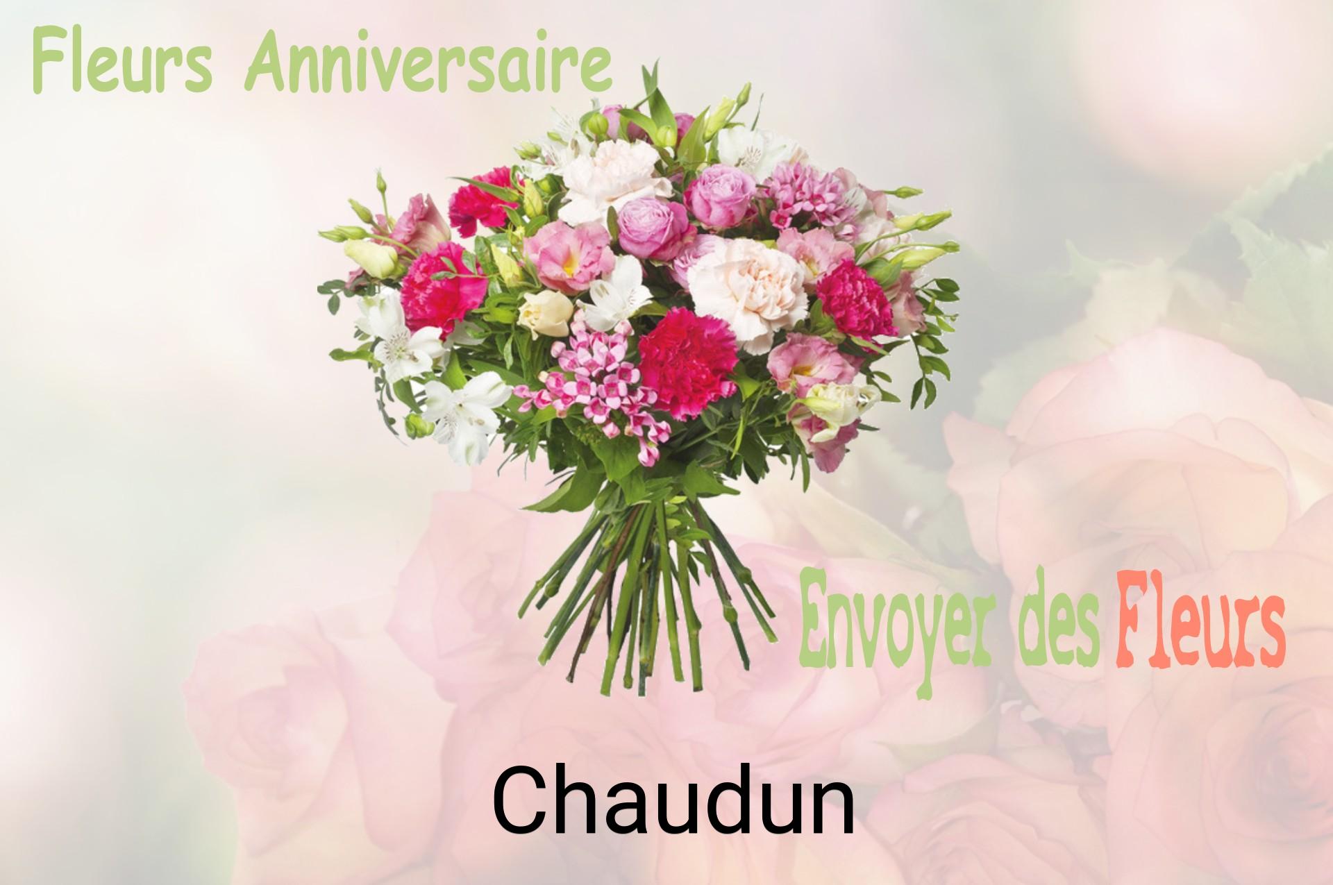 Bouquet de fleurs d’anniversaire livré à Chaudun